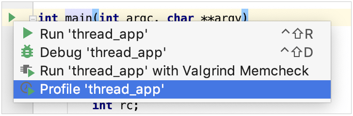 带有分析器选项的侧边栏菜单 带有分析器选项的侧边栏菜单