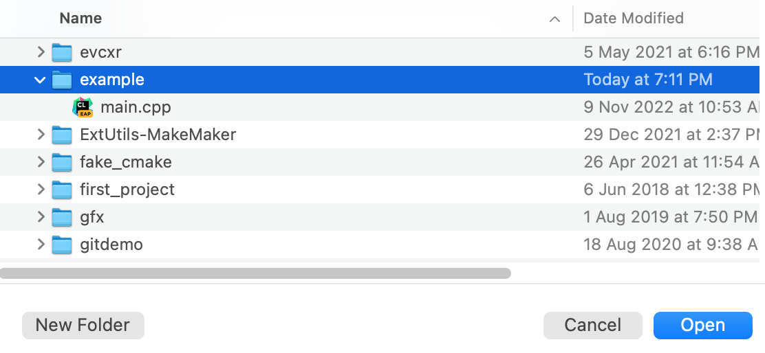 Opening a containing folder to run single file Opening a containing folder to run single file