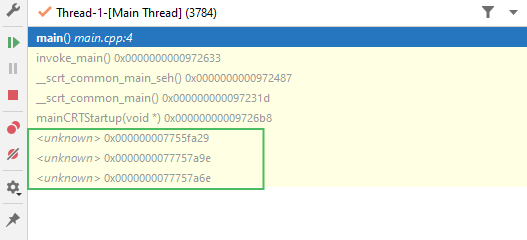 符号服务器支持已禁用 符号服务器支持已禁用