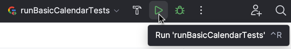Test configurations switcher Test configurations switcher