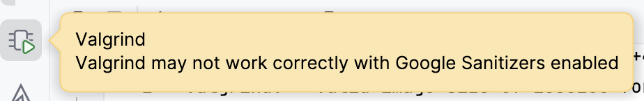 关于 Valgrind 与 Google Sanitizers 的警告