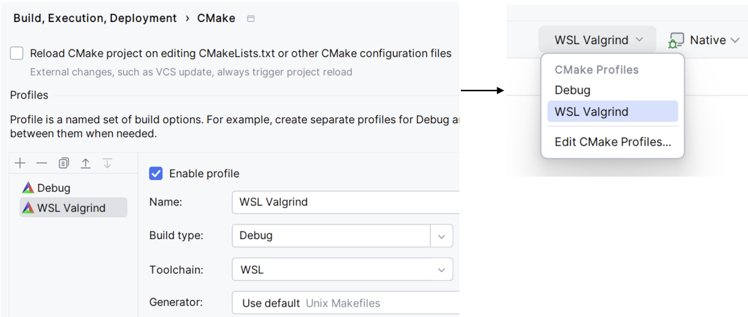 WSL 工具链的 CMake 配置文件 WSL 工具链的 CMake 配置文件
