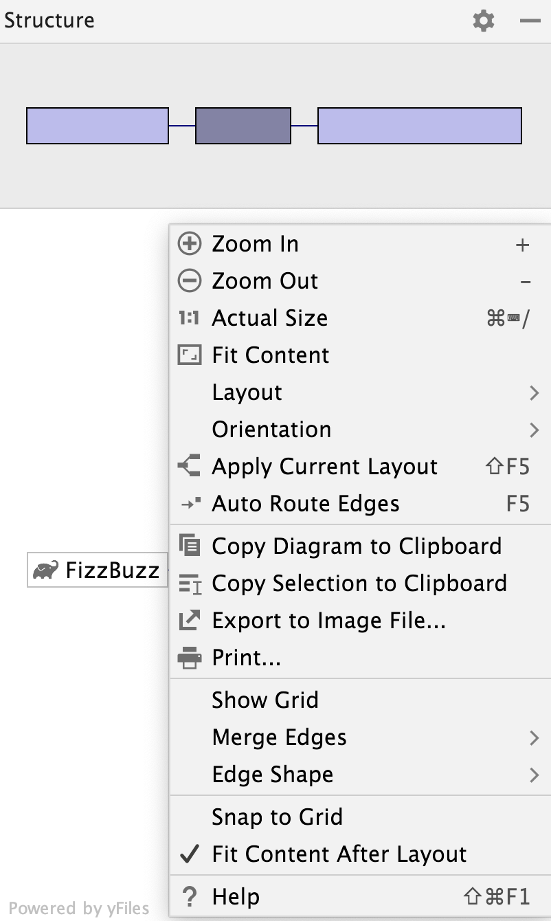 the context menu the context menu
