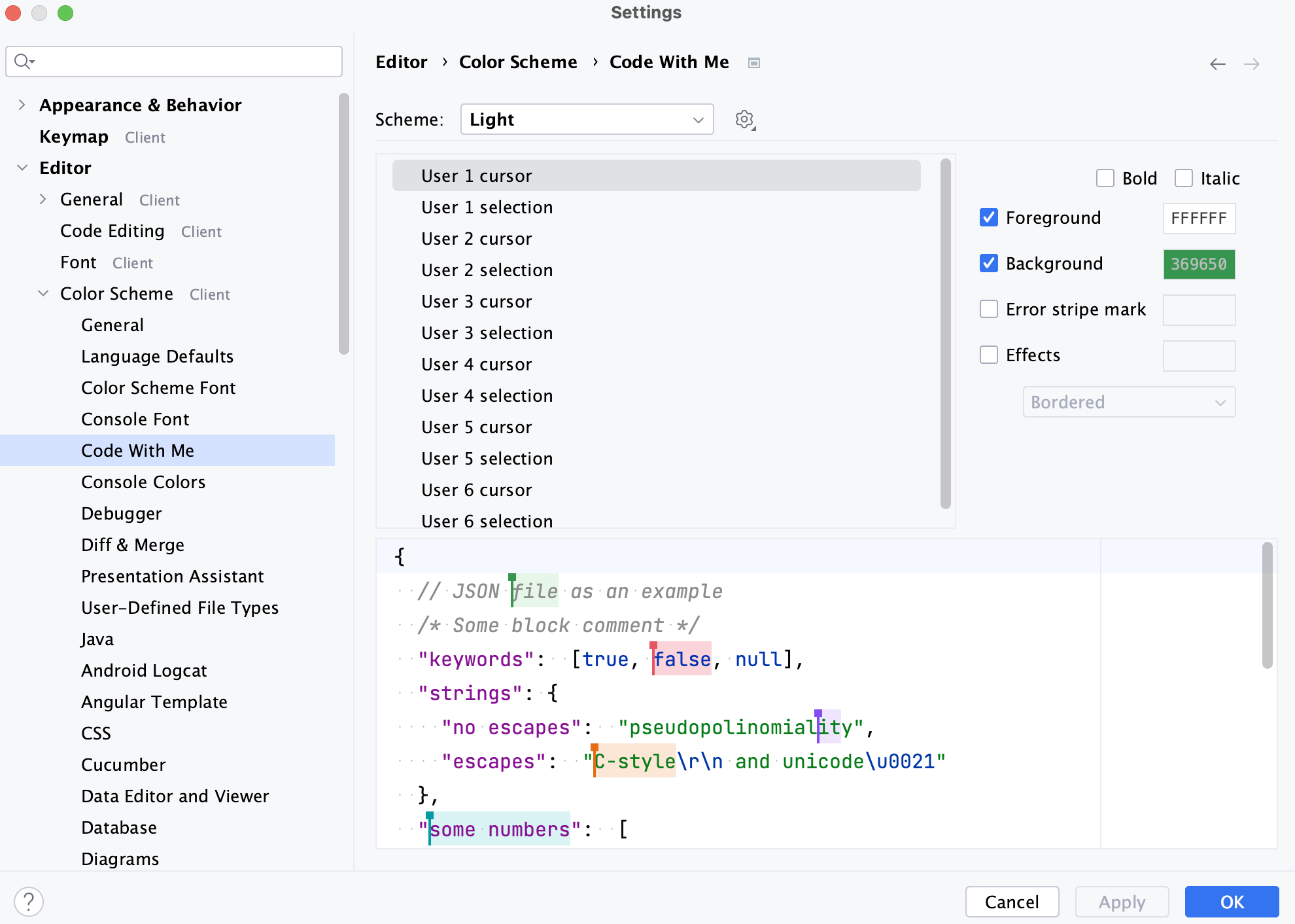 编辑器设置 编辑器设置