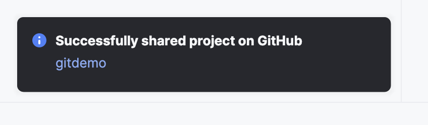 The repo is shared on GitHub The repo is shared on GitHub