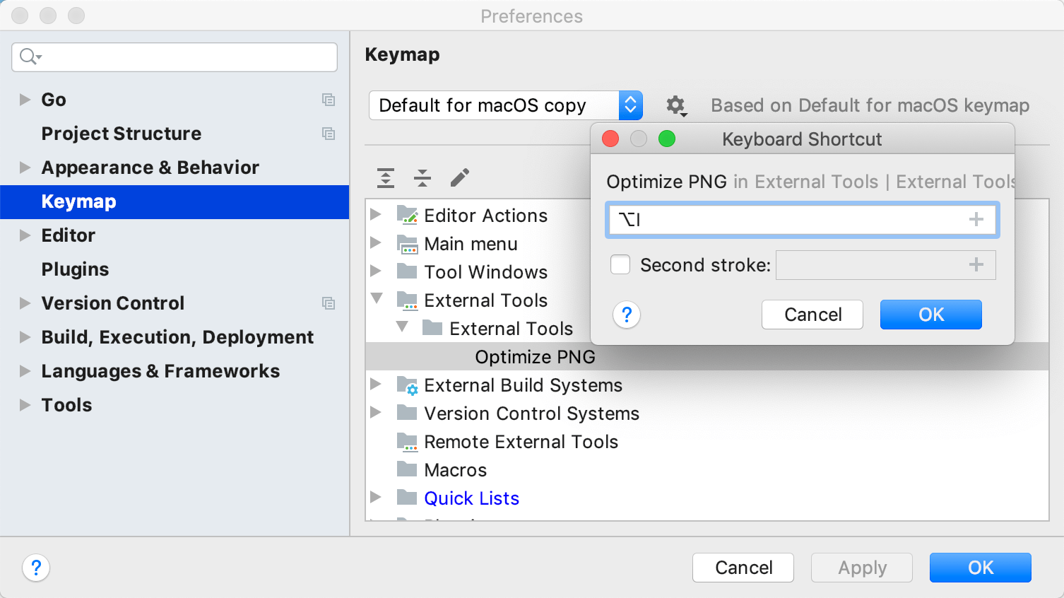 Create a shortcut for an external tool Create a shortcut for an external tool