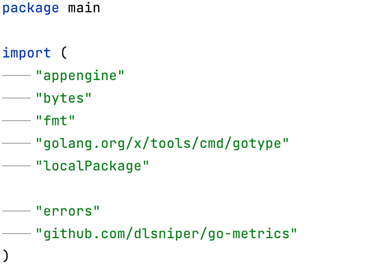 将所有导入移到一个声明中 将所有导入移到一个声明中