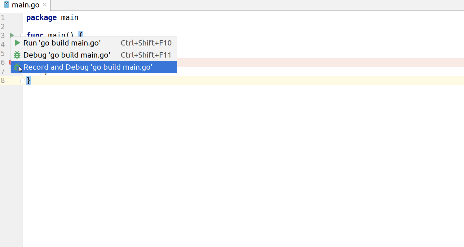 使用 Mozilla rr 调试代码