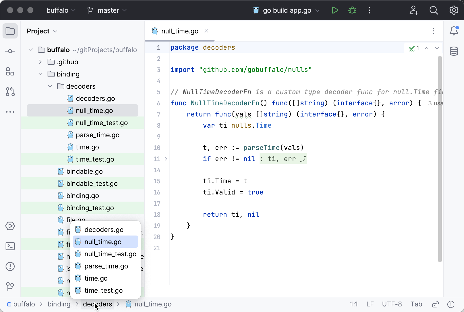 新界面的导航栏