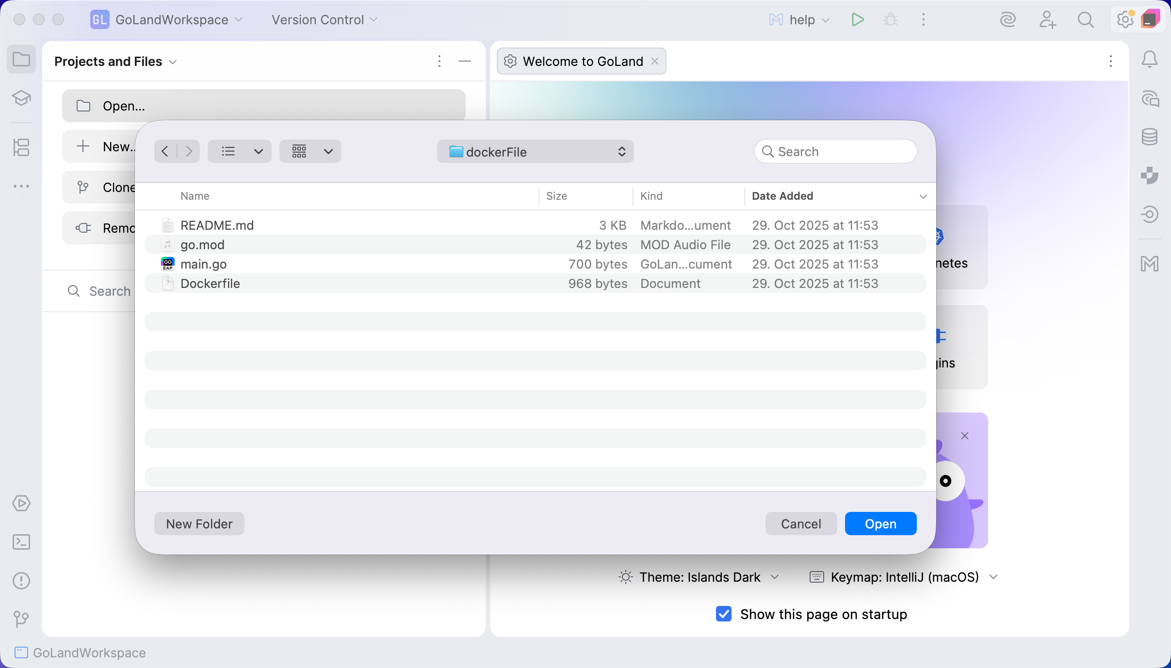 从欢迎屏幕打开文件 从欢迎屏幕打开文件