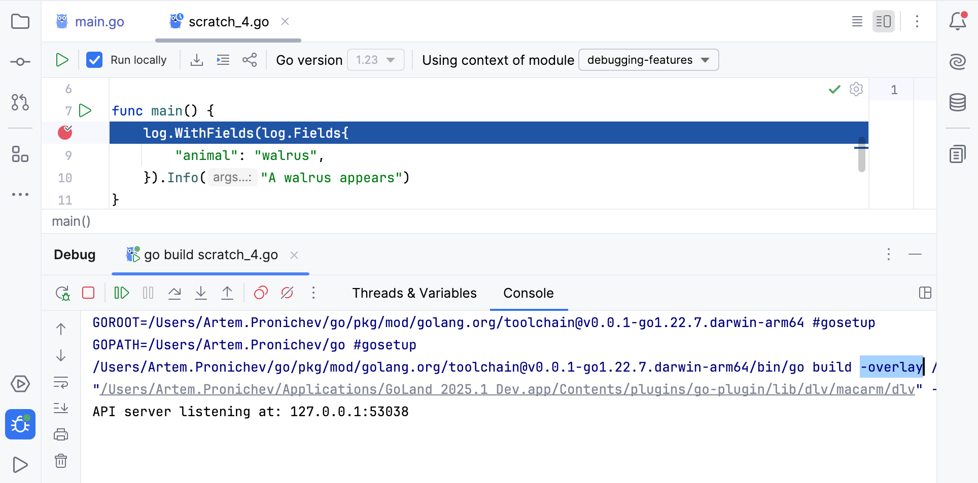 使用非标准库包运行临时文件 使用非标准库包运行临时文件