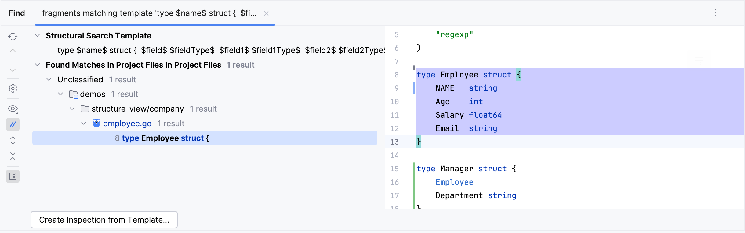 在“查找工具”窗口中显示的结果 在“查找工具”窗口中显示的结果