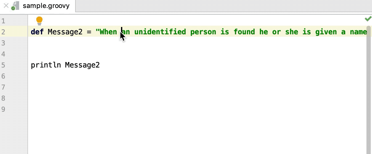 将字符串转换为多行