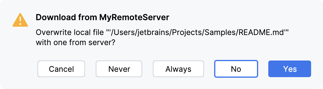 部署下载警告 部署下载警告