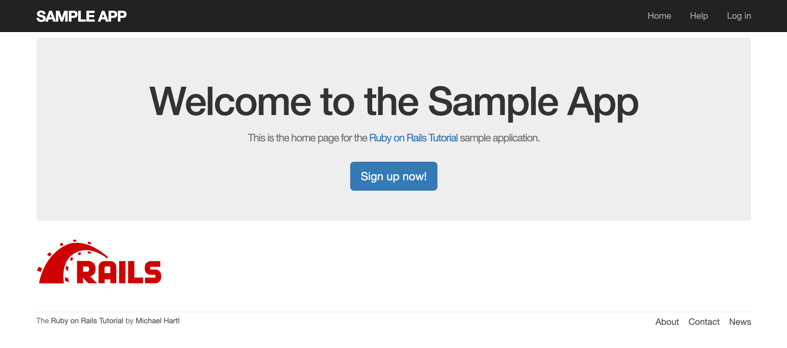 Rails application in a browser Rails application in a browser