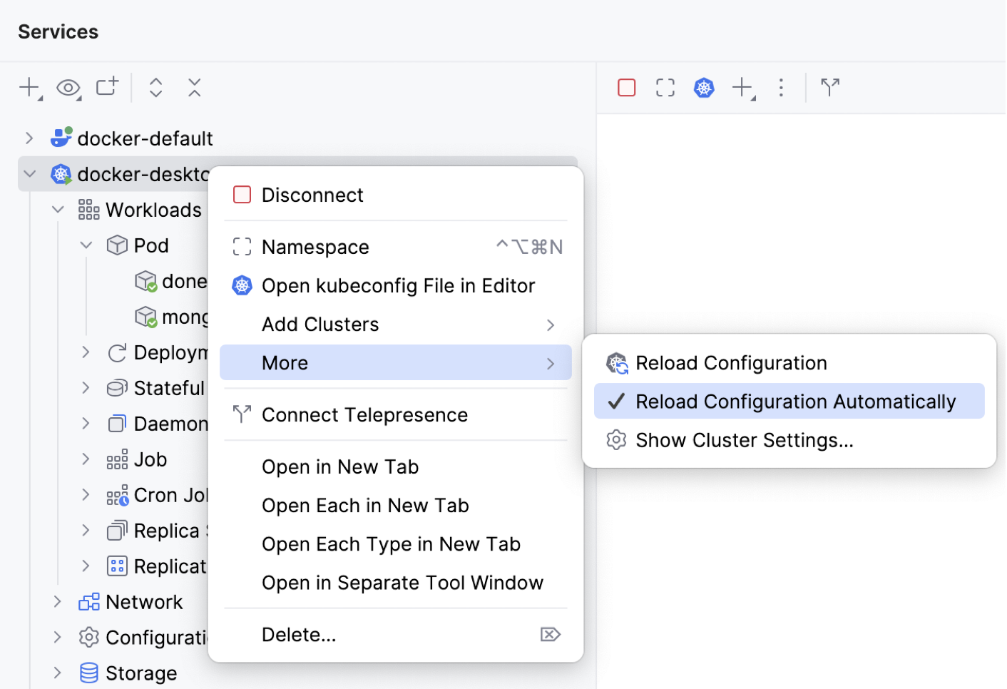 Reload Configuration Reload Configuration