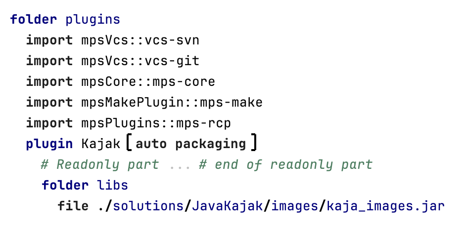 Part 4 of the default layout section