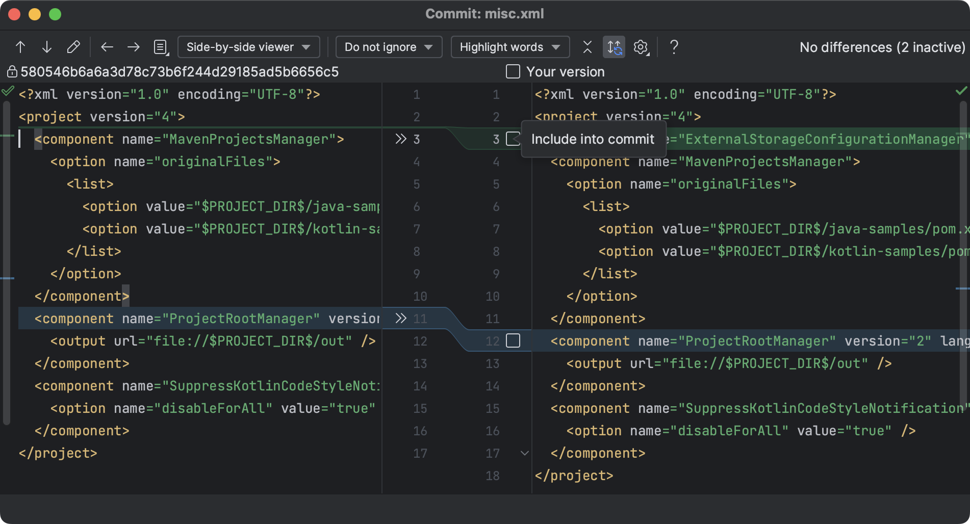 Commit and push changes to Git repository | IntelliJ IDEA Documentation