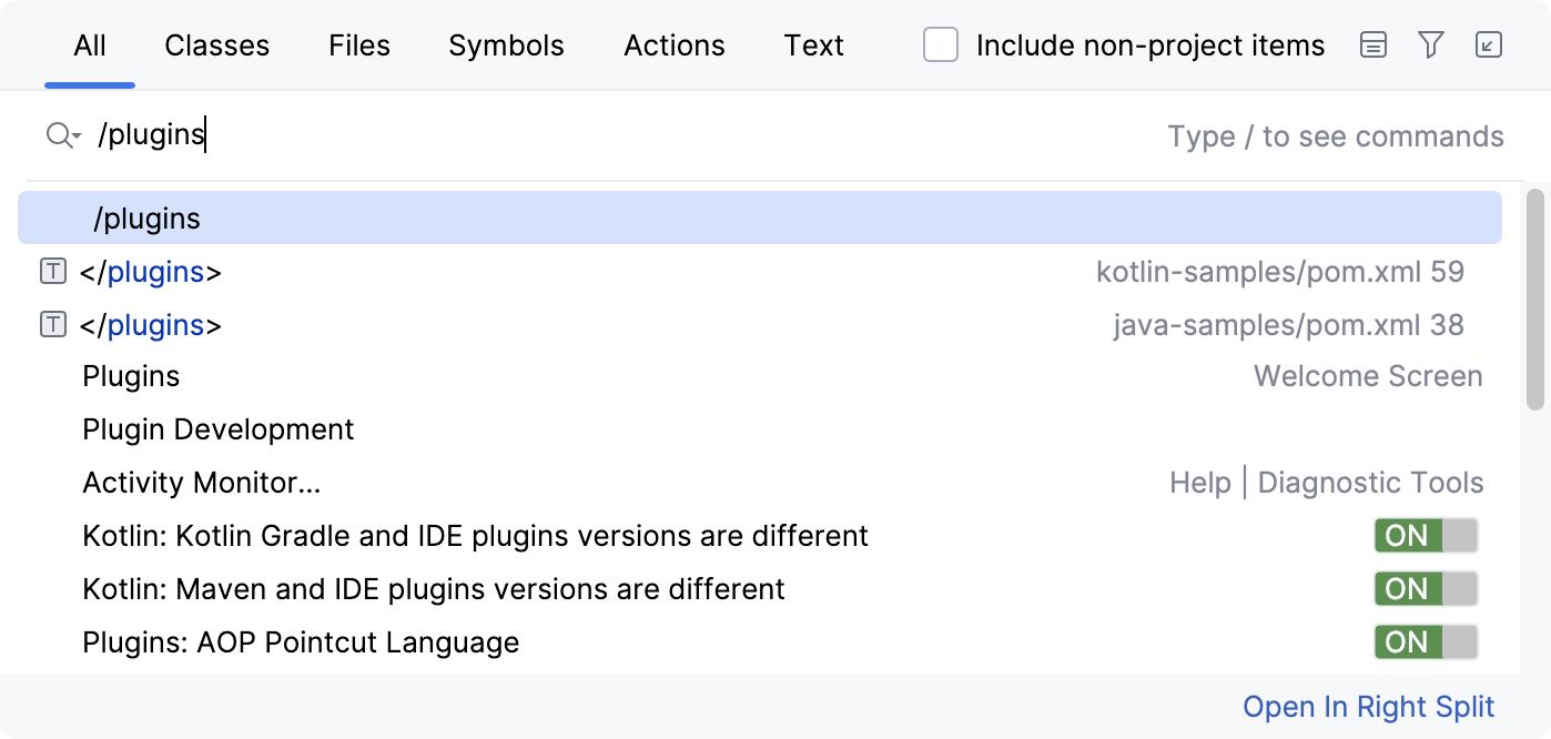 Search Everywhere: /plugins Search Everywhere: /plugins
