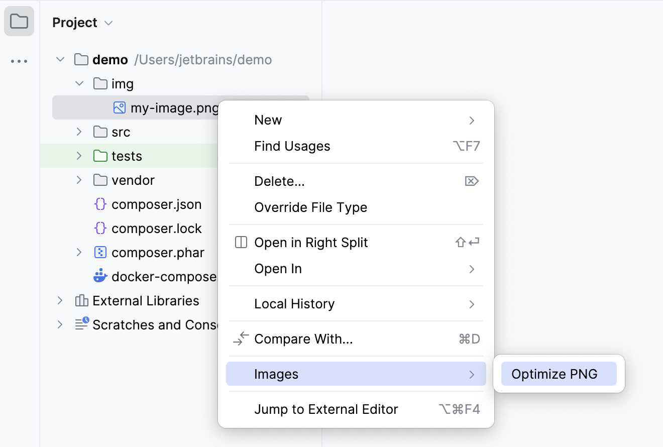 Run External tool Run External tool