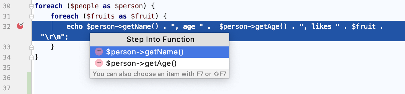 Smart Step into lets you decide which method to enter Smart Step into lets you decide which method to enter