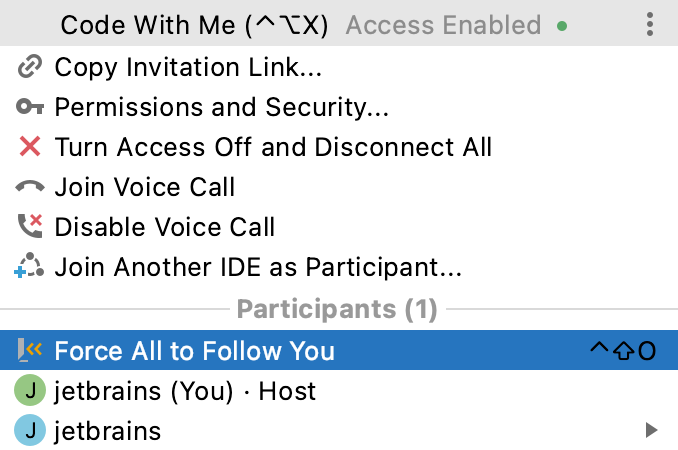 Select Force Others to Follow You Select Force Others to Follow You