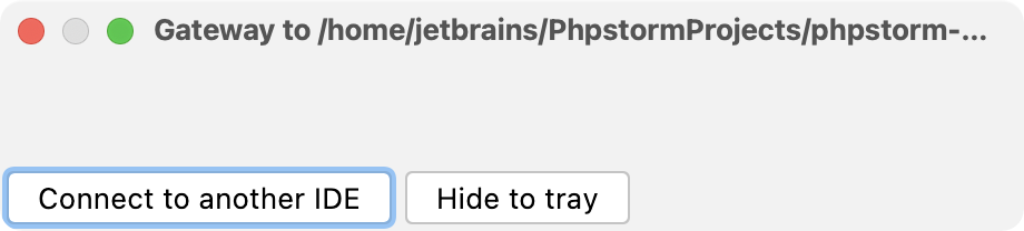 Gateway window Gateway window