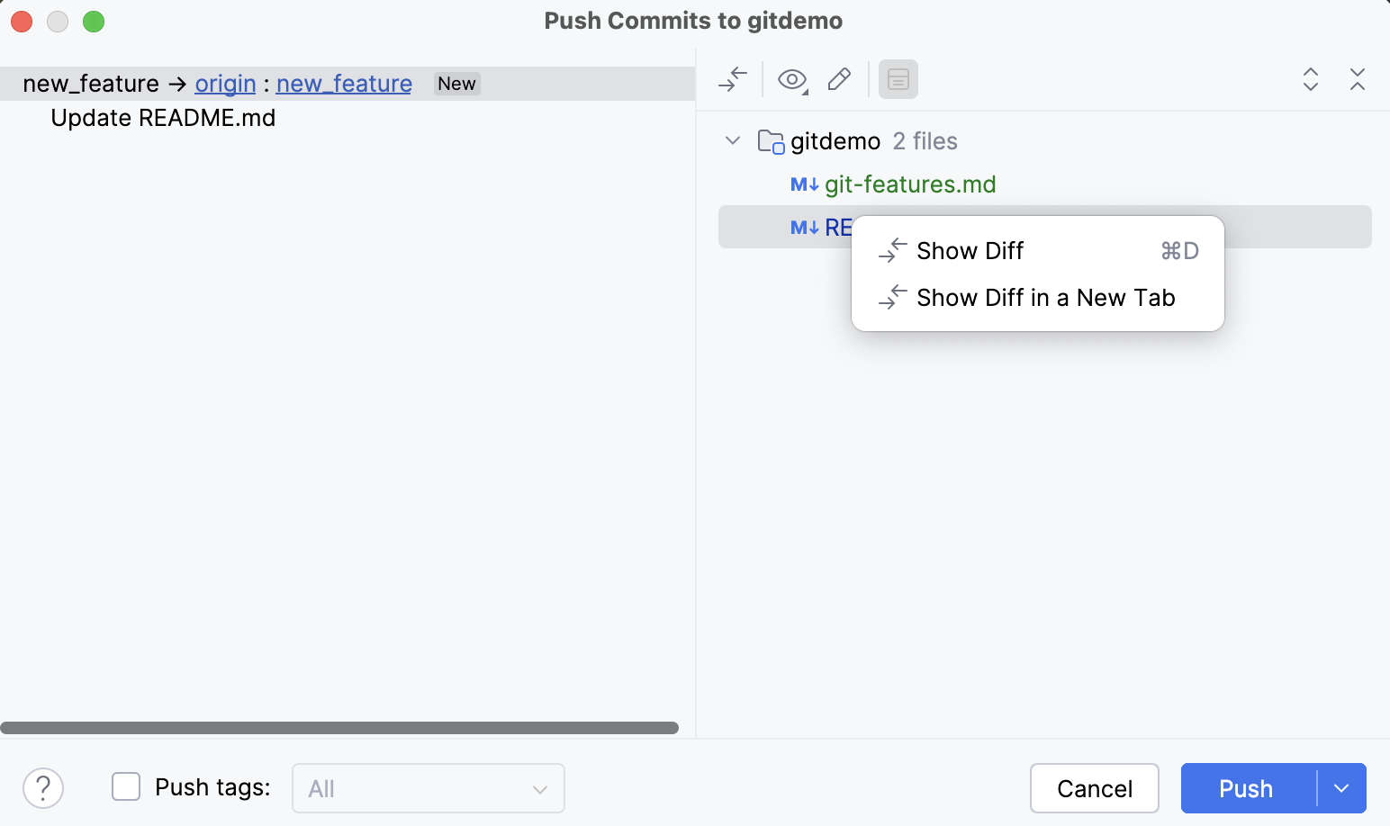 Push commits Push commits