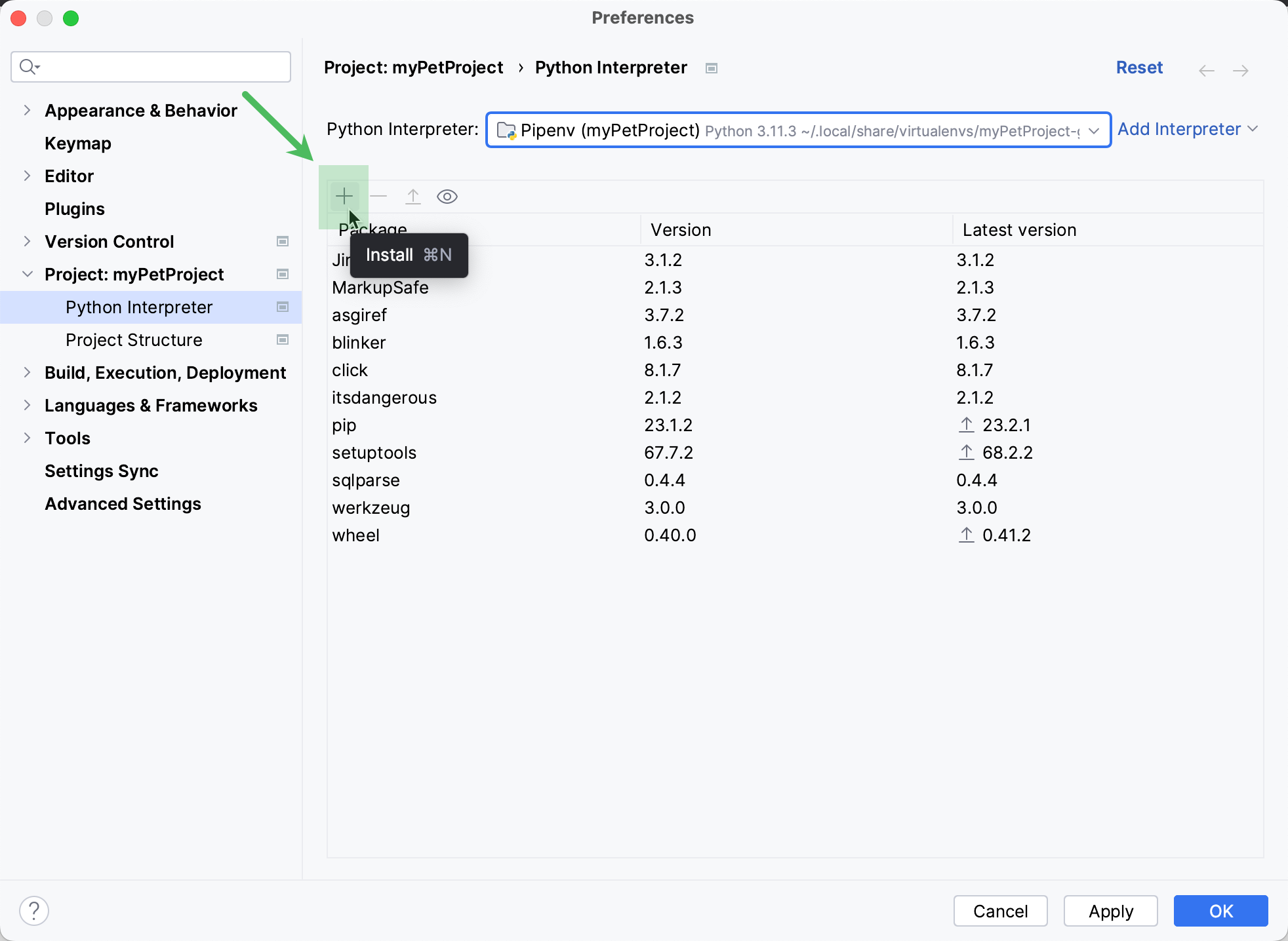 添加软件包 添加软件包
