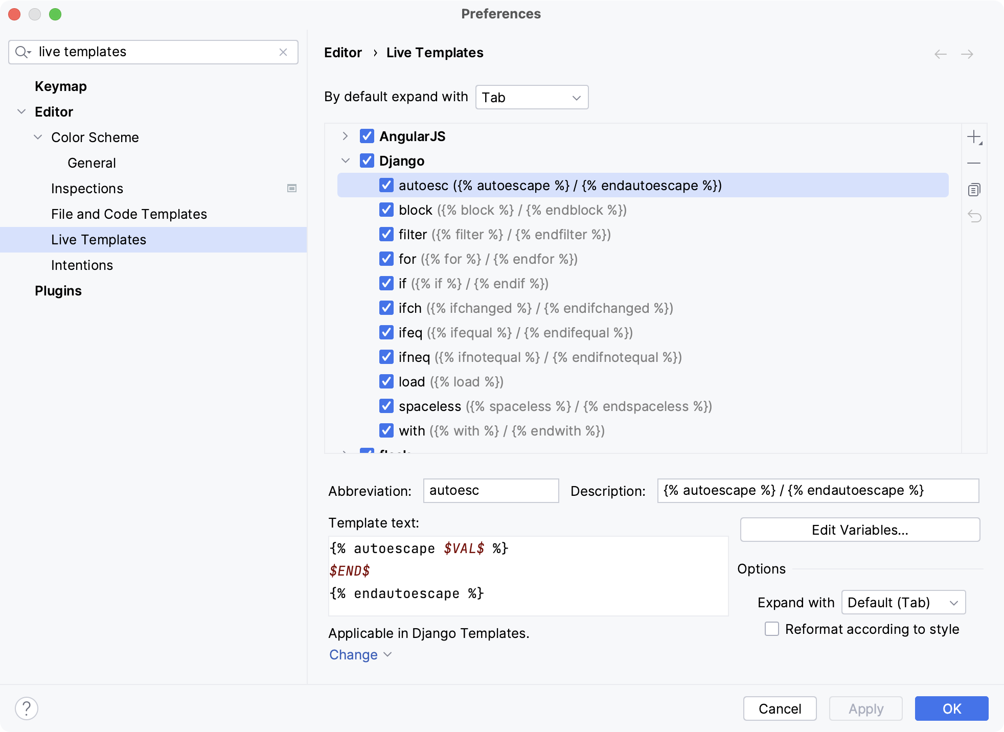 Django 实时模板 Django 实时模板