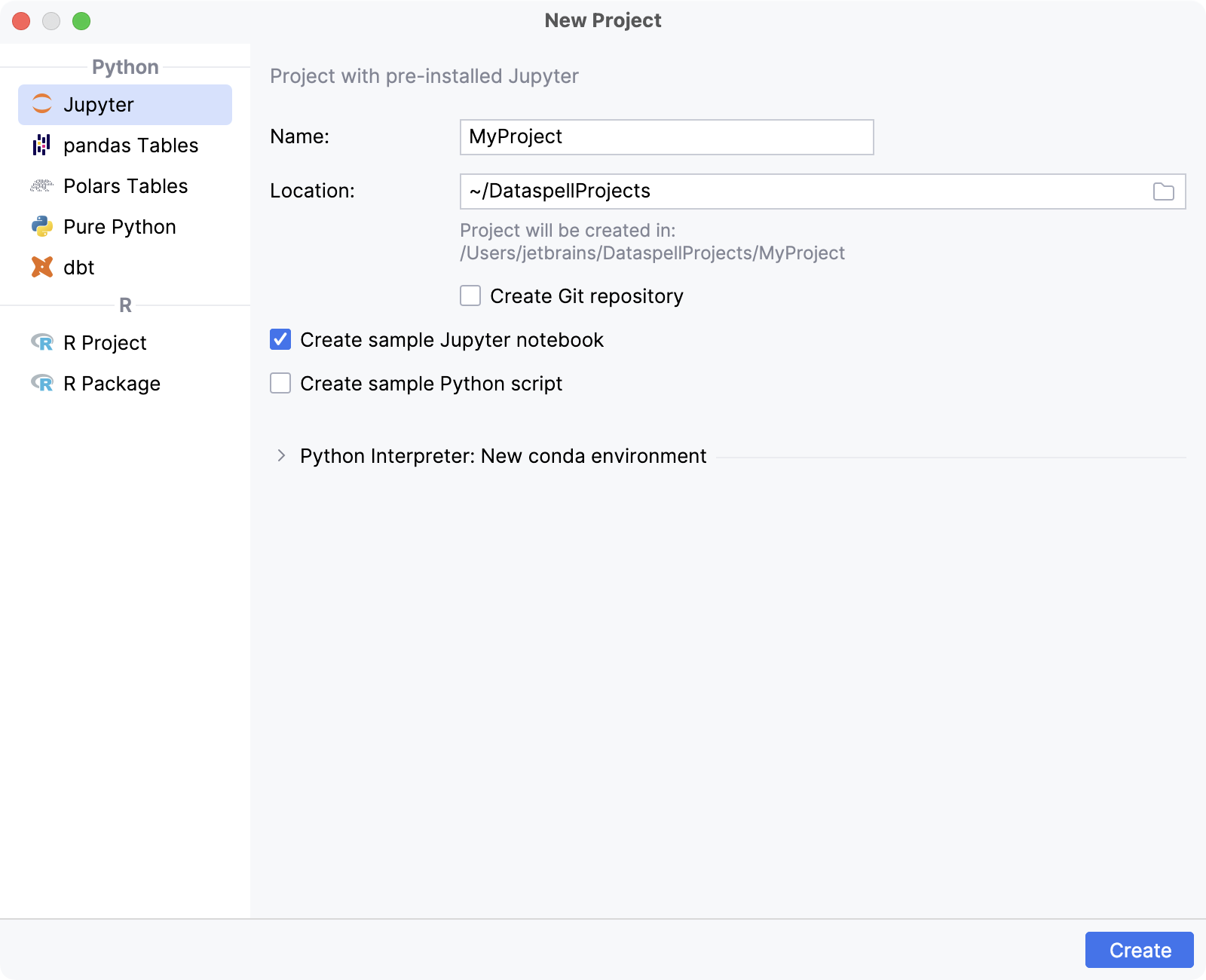 Creating a Pure Python project Creating a Pure Python project