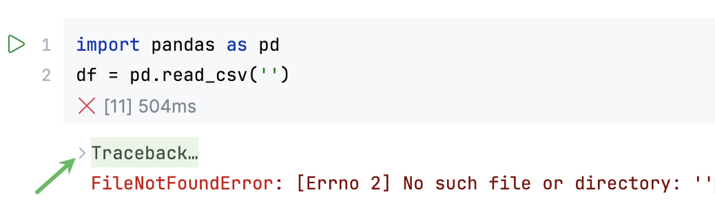 错误回溯 错误回溯