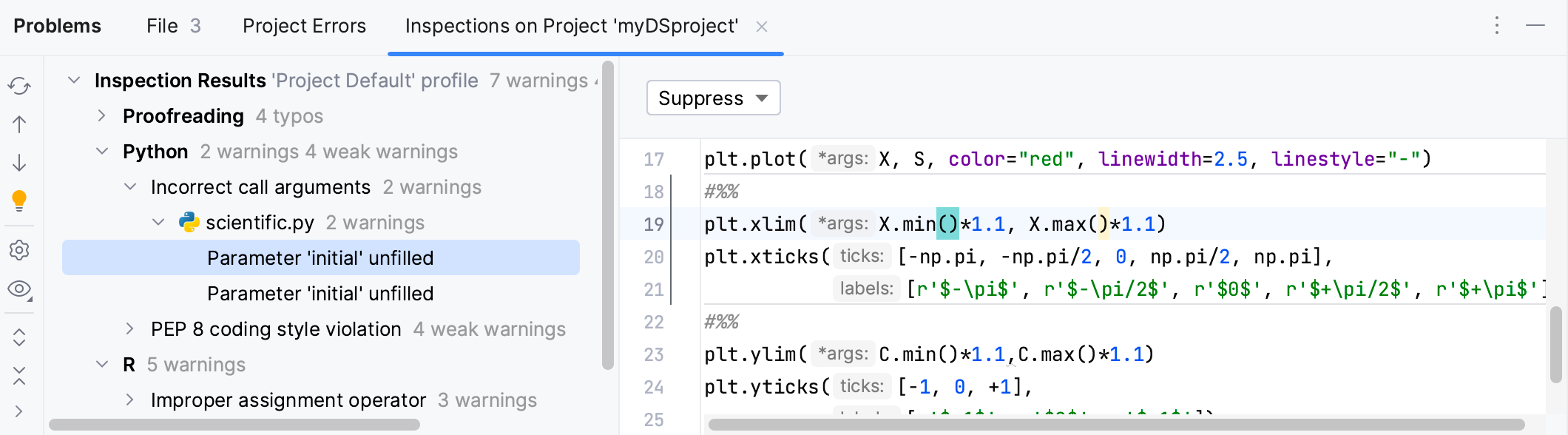 检查结果选项卡 检查结果选项卡