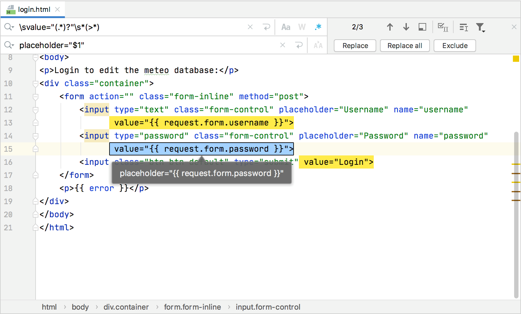 使用正则表达式结果进行替换 使用正则表达式结果进行替换