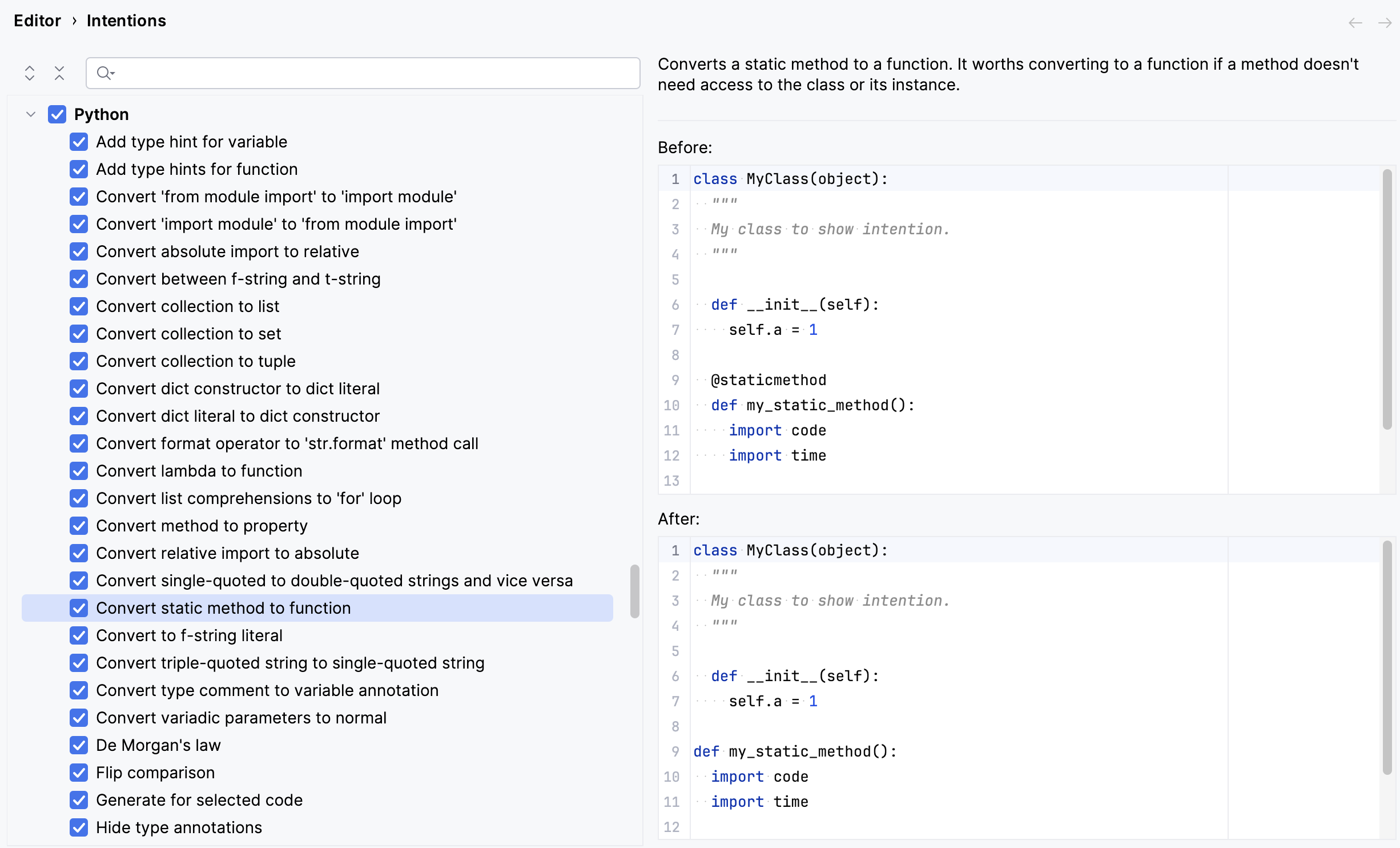 意图操作设置 意图操作设置