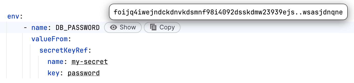 Inlay hints to reveal and copy Kubernetes secrets Inlay hints to reveal and copy Kubernetes secrets