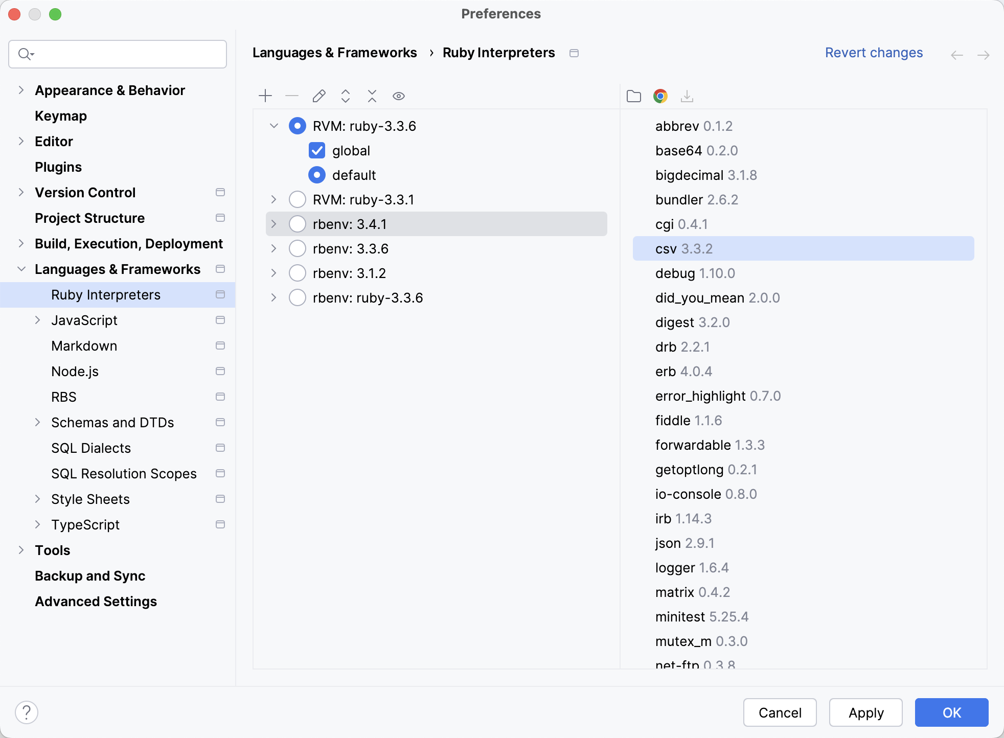 Ruby Interpreters page Ruby Interpreters page
