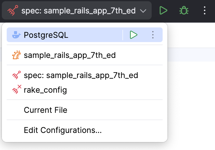 Permanent and temporary configurations have different icons Permanent and temporary configurations have different icons