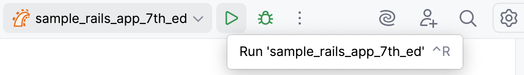 Run selected configuration