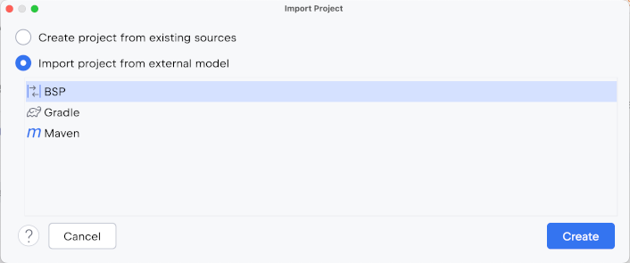 Importing a new ScalaCLI project