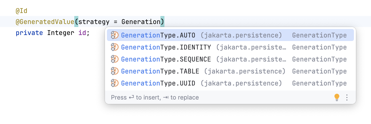 Smart code completion Smart code completion