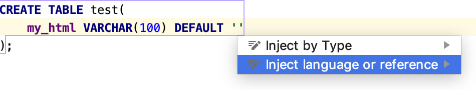 临时注入语言 临时注入语言