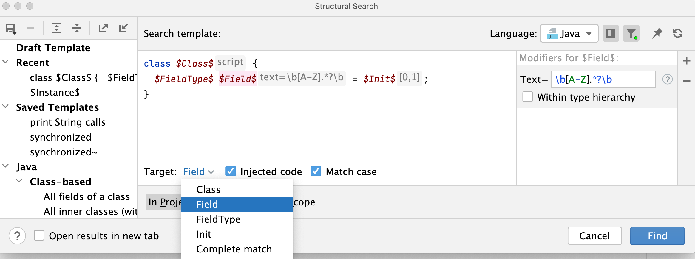 Search target Search target