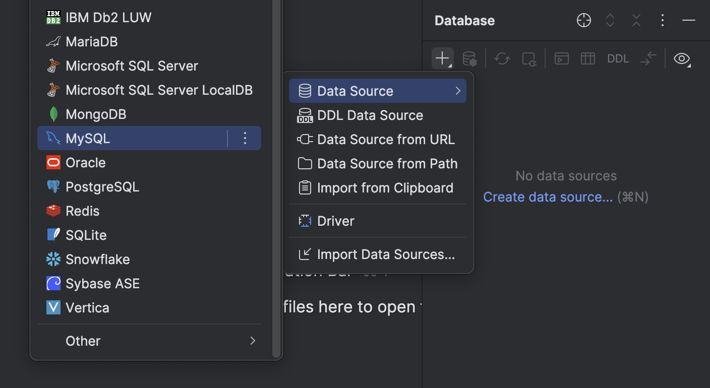 快速入门数据库功能 | DataSpell 文档