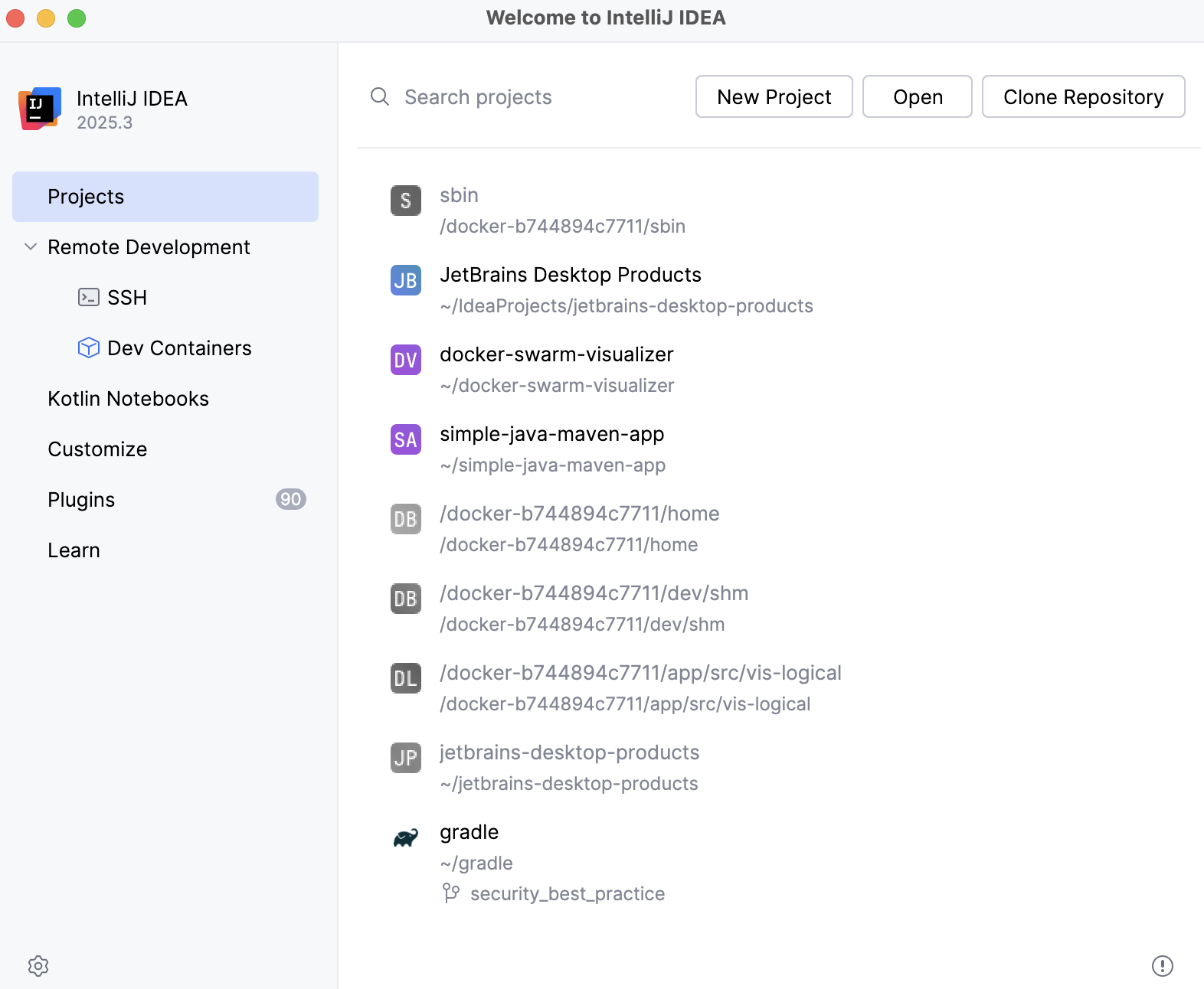 Recent Projects Recent Projects