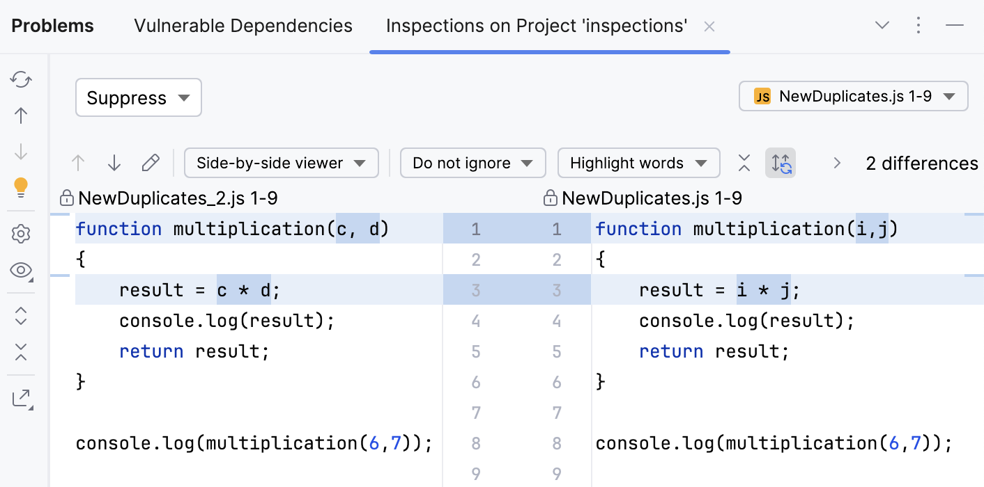 重复项工具窗口 重复项工具窗口