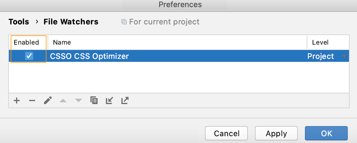创建 CSSO 文件监视器:新建监视器已添加到列表中 创建 CSSO 文件监视器:新建监视器已添加到列表中