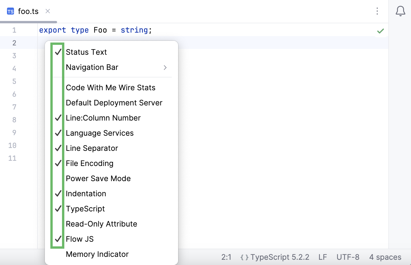 自定义状态栏上的图标 自定义状态栏上的图标