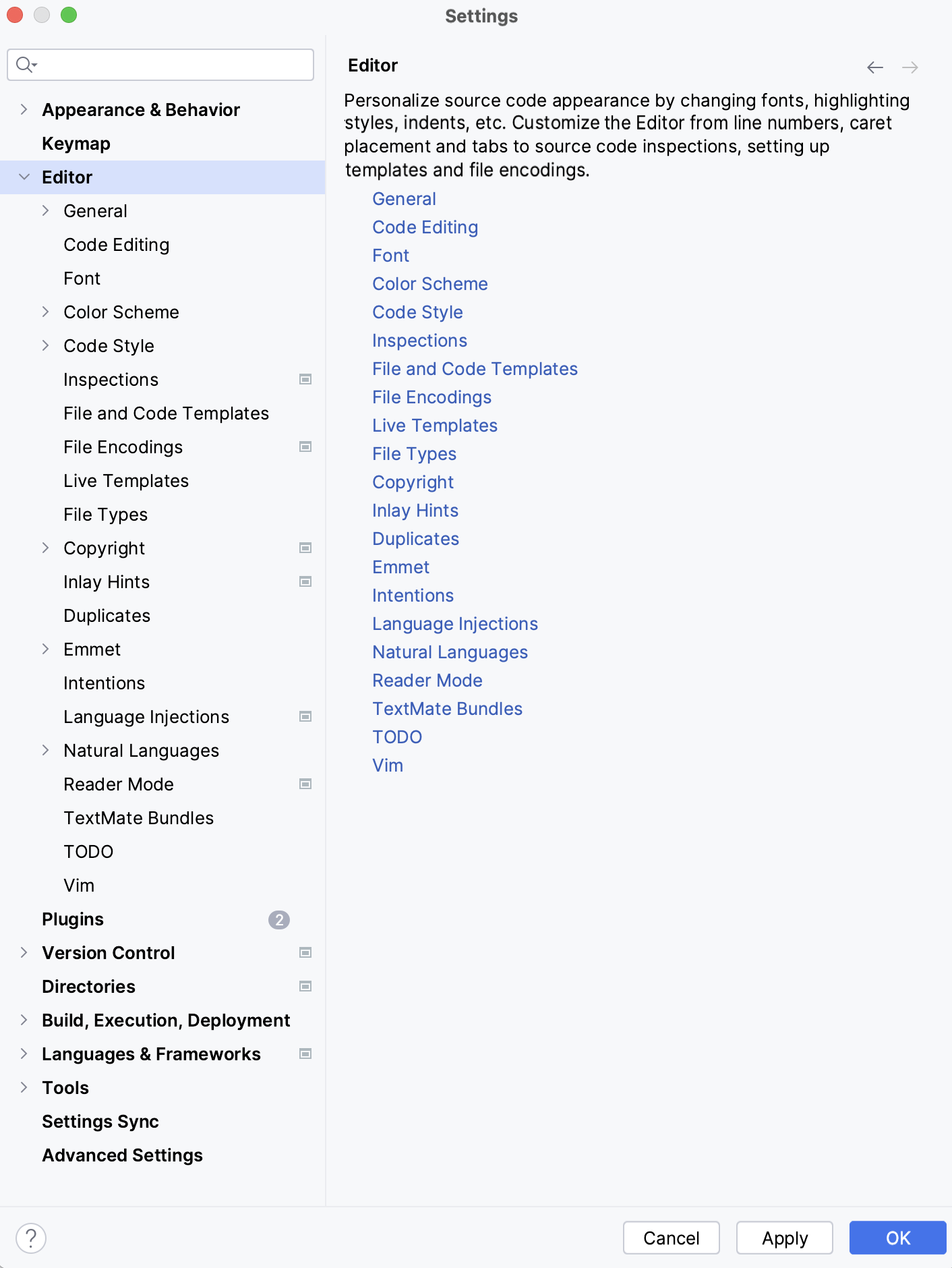 有用的编辑器配置 有用的编辑器配置
