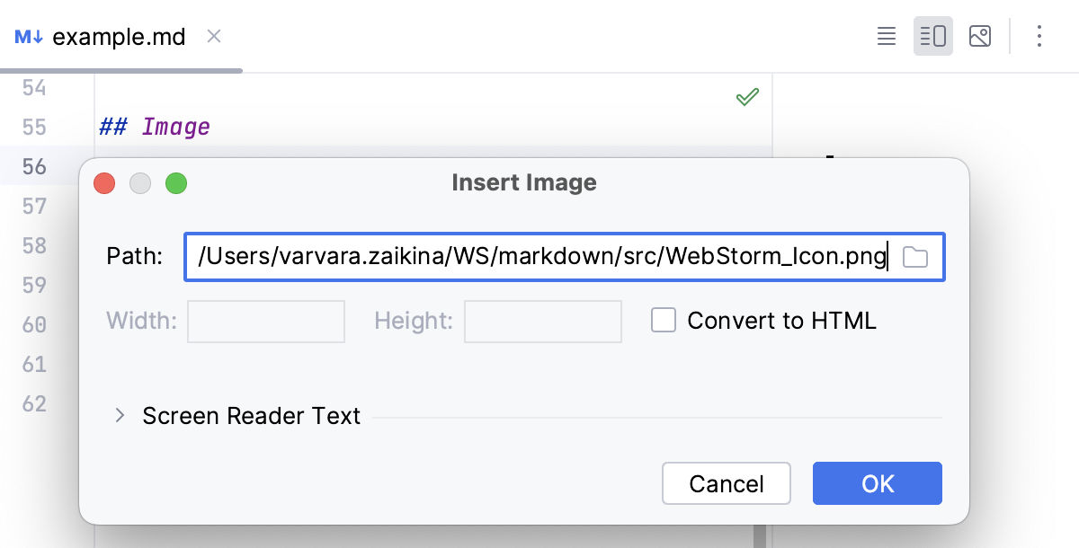 Markdown:插入图片对话框 Markdown:插入图片对话框